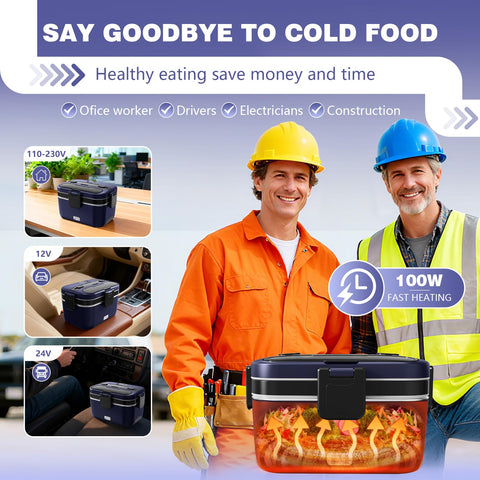 LISHZEN lonchera con compartimentos removibles permite separar platos y snacks sin mezclar olores