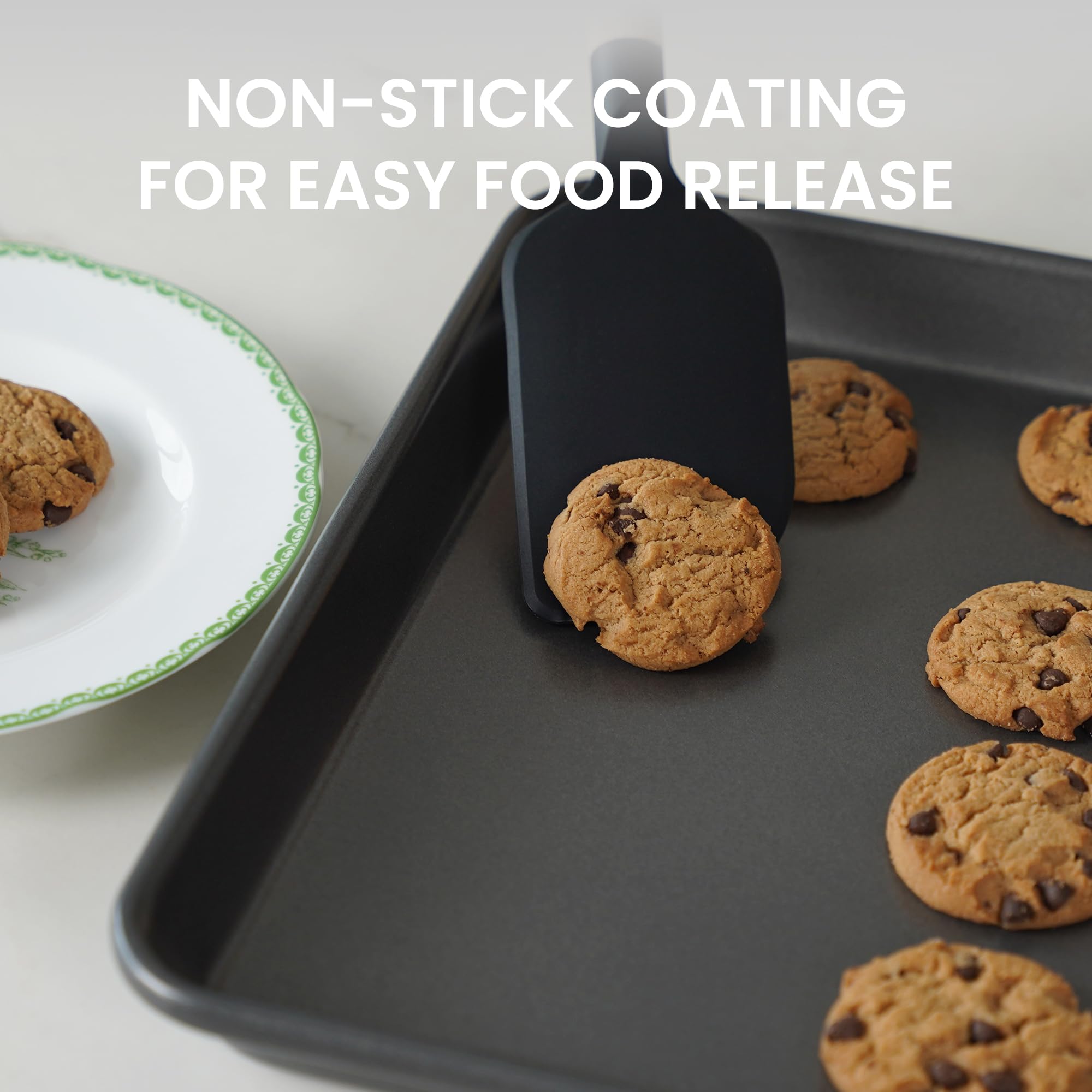 Set de bandejas LISI para hornear versátil para galletas y vegetales.
