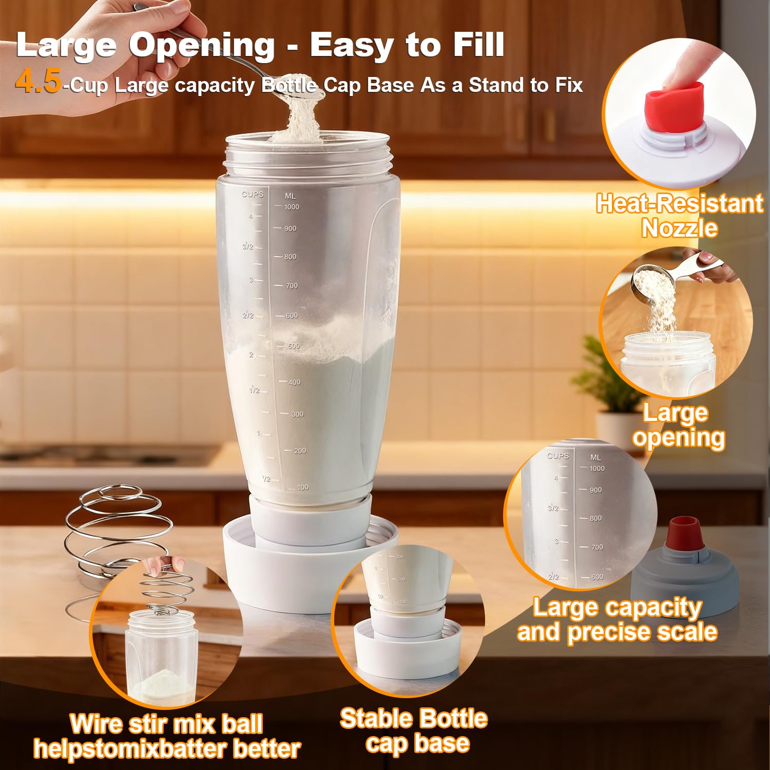 LITALAR pincel de cocina para extender y limpiar la masa.