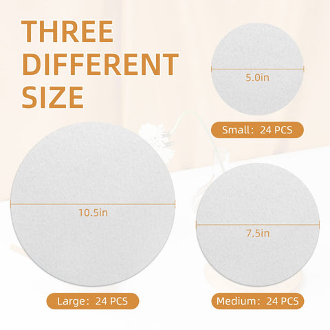 Litlandstar divisores de platos en fieltro de 10,5 pulgadas para empacar porcelana