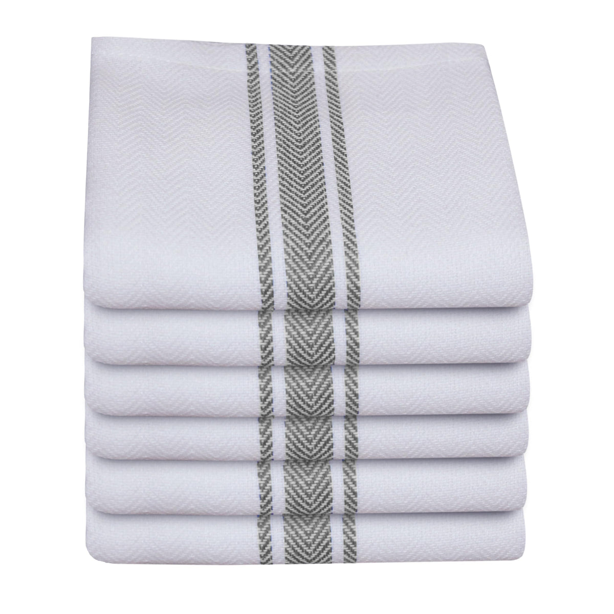 LITO LINEN AND TOWEL toallas de cocina gris con absorción rápida para secar platos