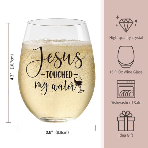 Copa LITTLEBIGGER con cristal claro, ideal para vino tinto o blanco.