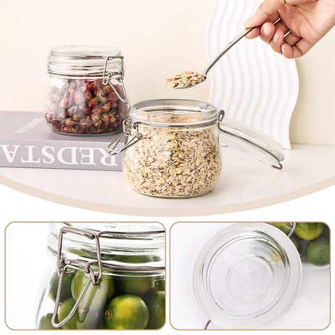 Vidrio grueso y durable de Liuruiyu para almacenamiento seguro de alimentos.