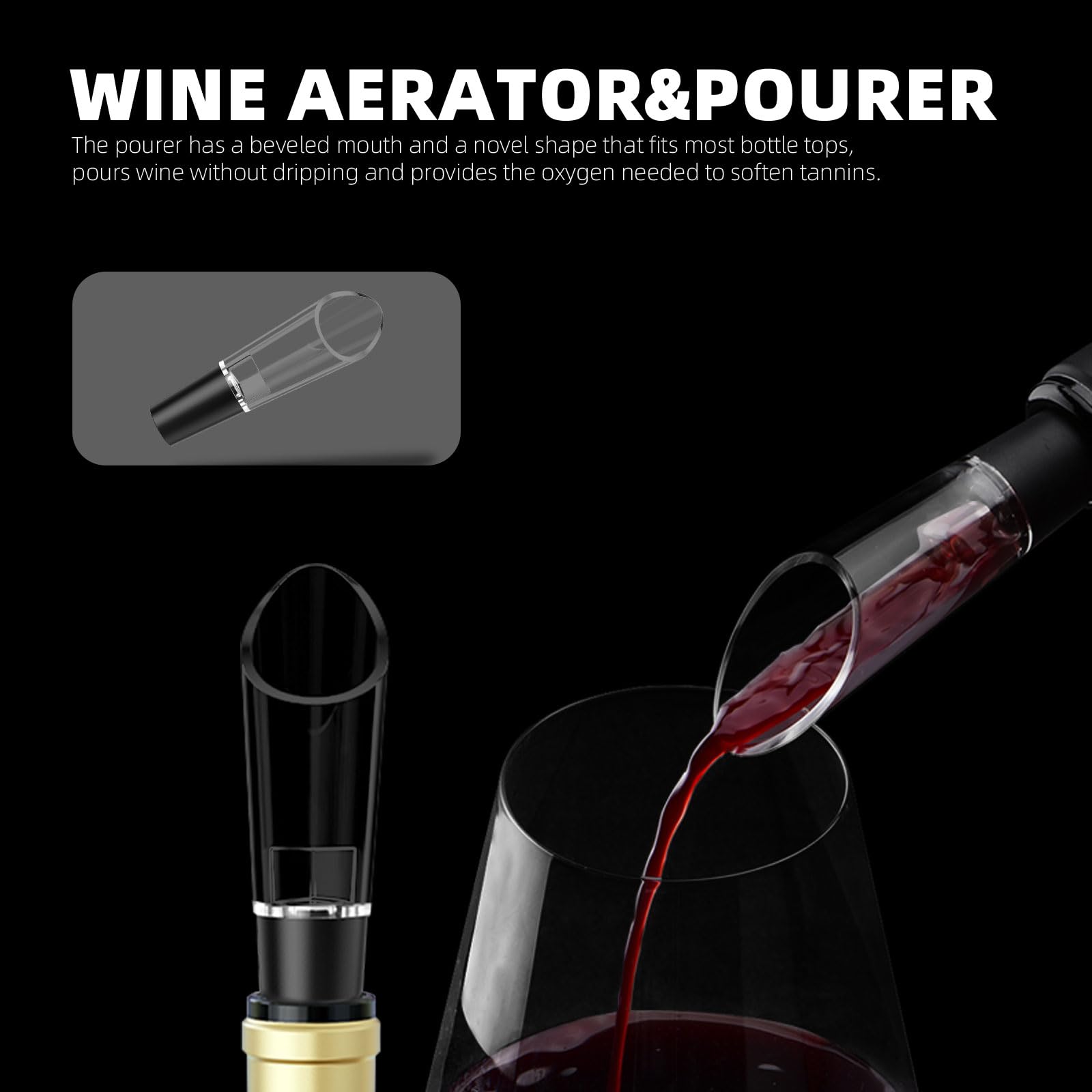 Vertido de vino Liuzouwin suave y controlado
