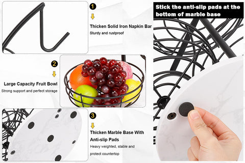 Livabber fruta y verduras en bandeja metal, visualiza y accede fácilmente