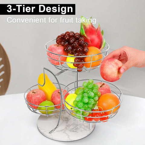 Livabber frutero aprovecha espacio para frutas, verduras y panes.