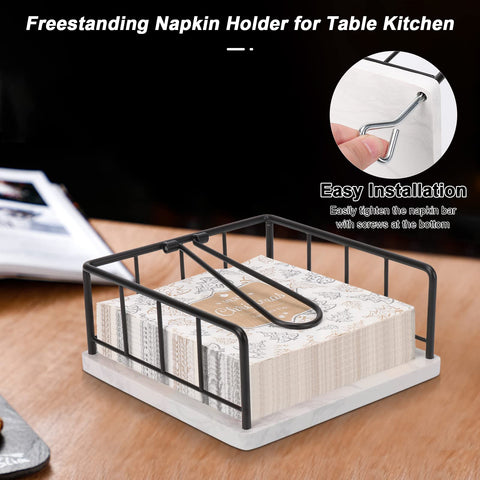 Compatible con servilletas plegadas de 6,7 pulgadas, Livabber funciona como organizador