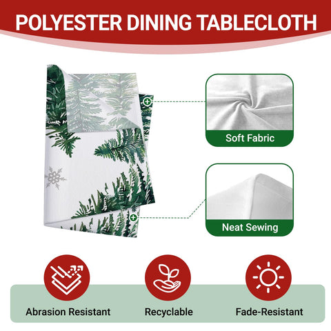 Mantel Livcoz detalle poliéster suave y duradero para uso diario.