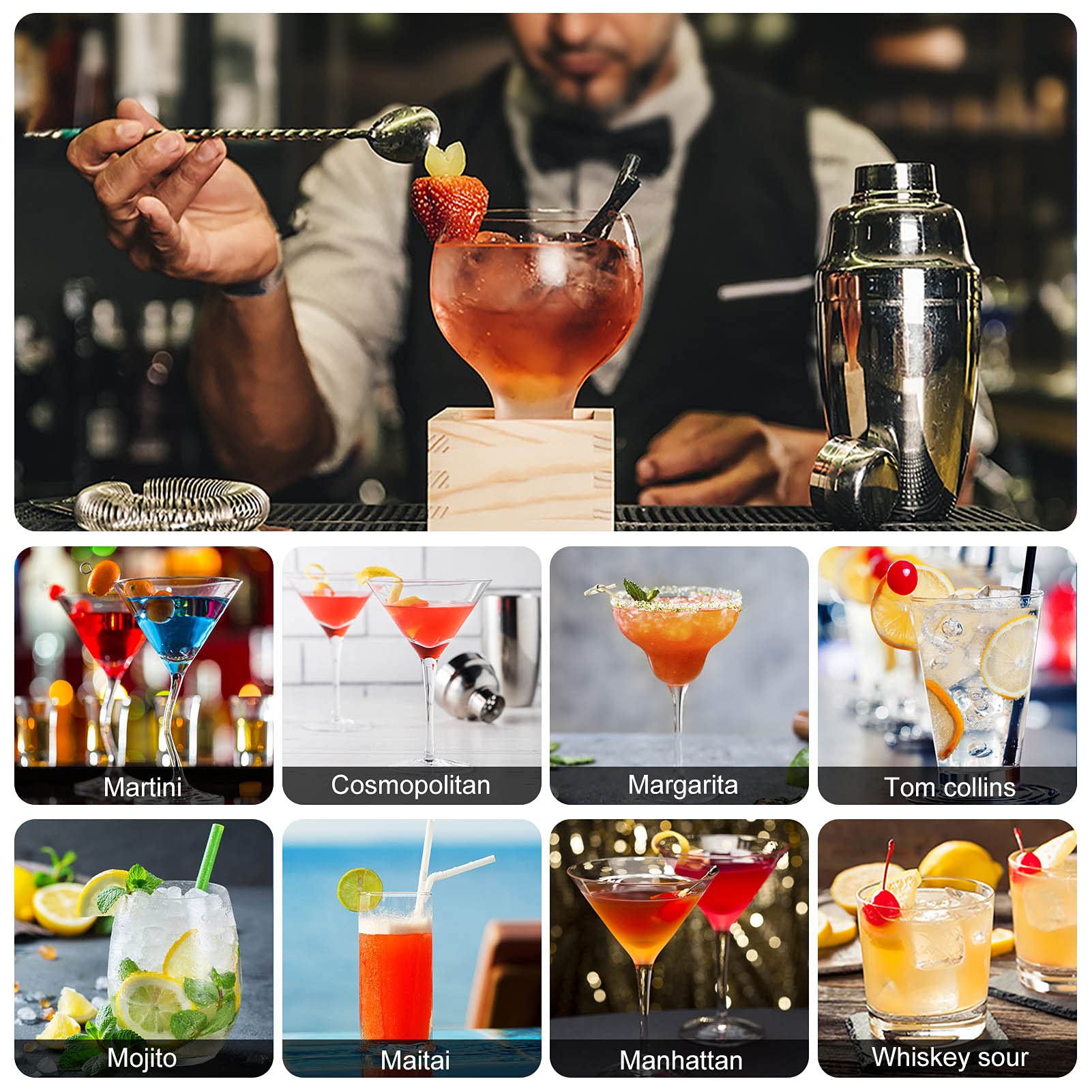 LIVEHITOP macerador para mojitos y hierbas aromáticas