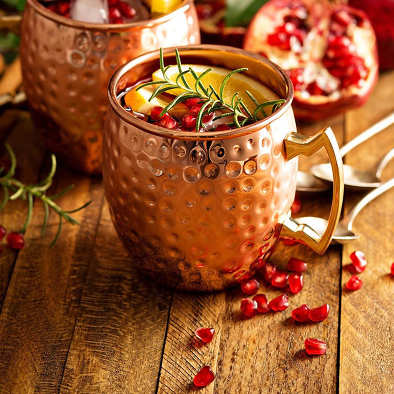 LIVEHITOP Moscow Mule diseño vintage que decora la barra
