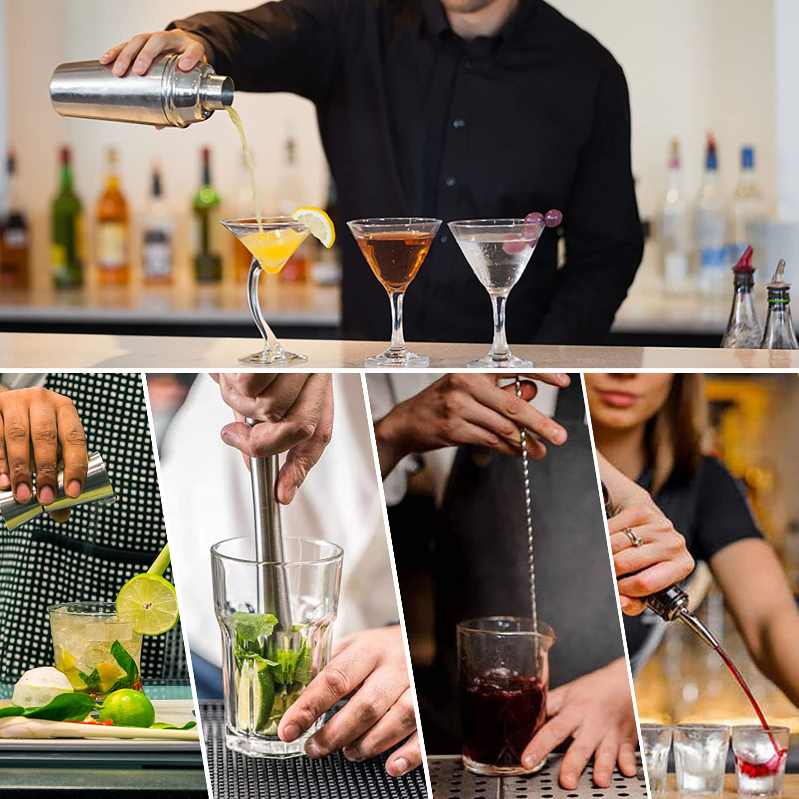 LIVEHITOP vertedor de botella para dosificar tragos con precisión
