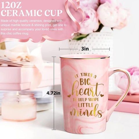 Livinges taza cerámica alta calidad rosa, duradera para diario