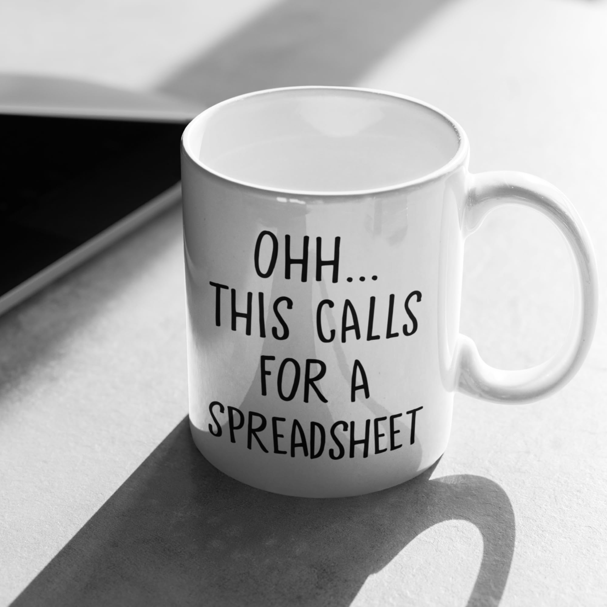 Livinges Taza cerámica blanca, duradera y apta para microondas.