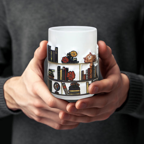 Livinges taza fácil de cuidar, impresión duradera para limpieza rápida.