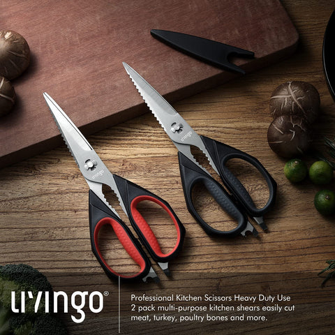 Tijeras LIVINGO resistentes para uso diario en casa o cocina.