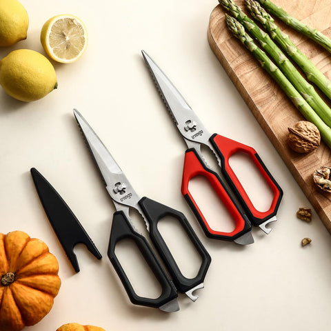 Tijeras LIVINGO con abre-botellas para tareas múltiples en la cocina.
