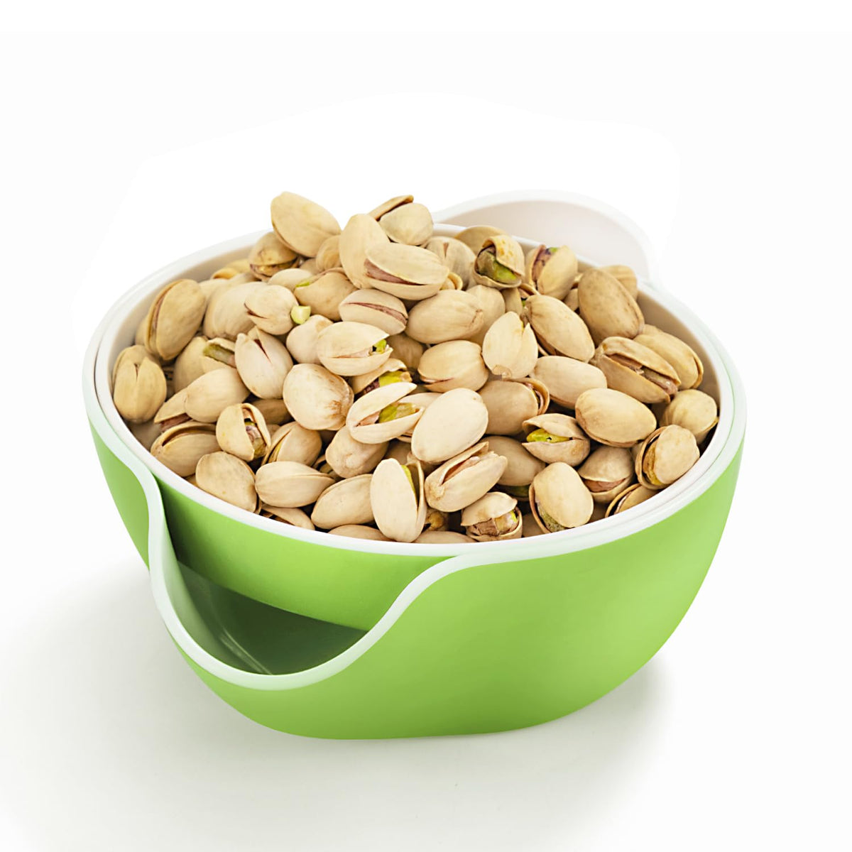 LivLab Mker pistachos con cascara: tazón práctico para almacenamiento y servicio de pistachos.