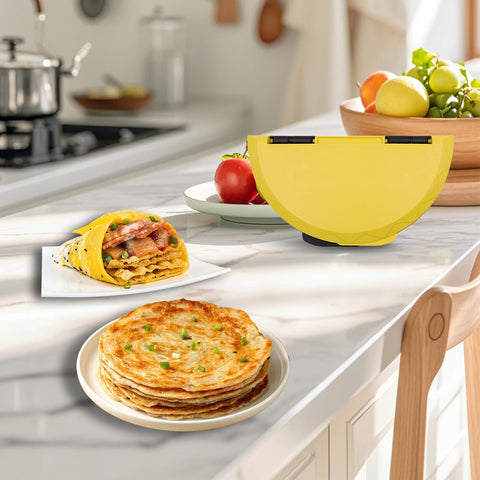 Livoanah sealador de tortillas diseño ondulado realza la presentación.