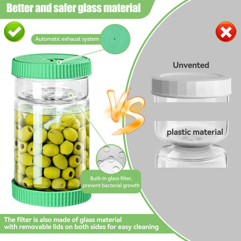 livsgnista frasco vidrio 40oz tapa de silicona segura y sellos fiables.