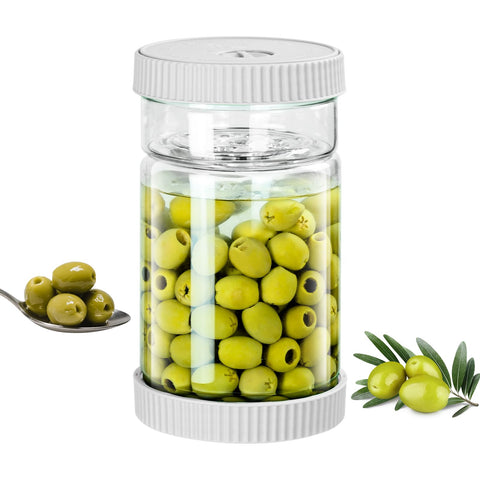 LIVSGNISTA tarro para pepinillos de 40 onzas, vidrio seguro para fermentación.