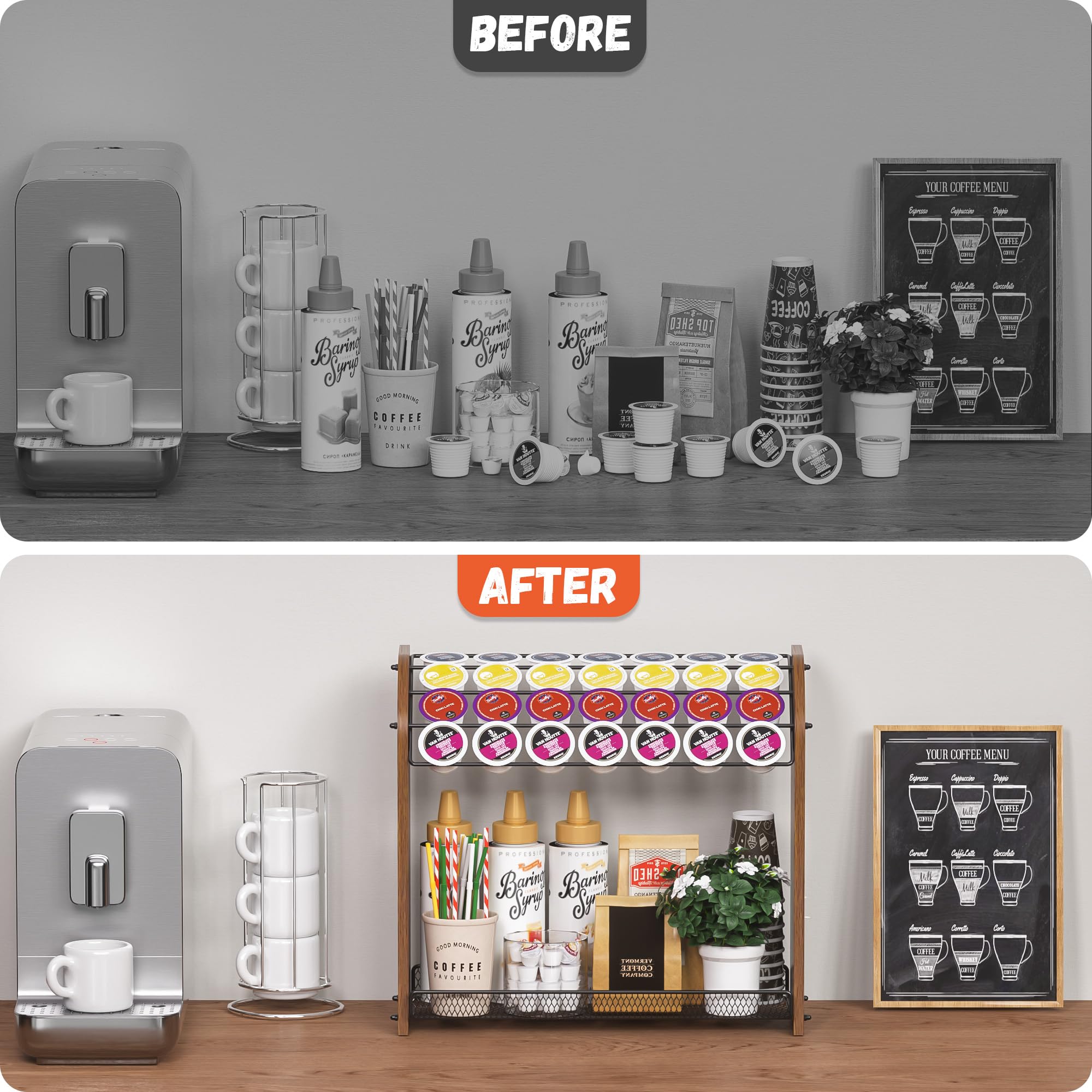 Lixple espacio compacto, ideal en cocinas pequeñas o escritorios.