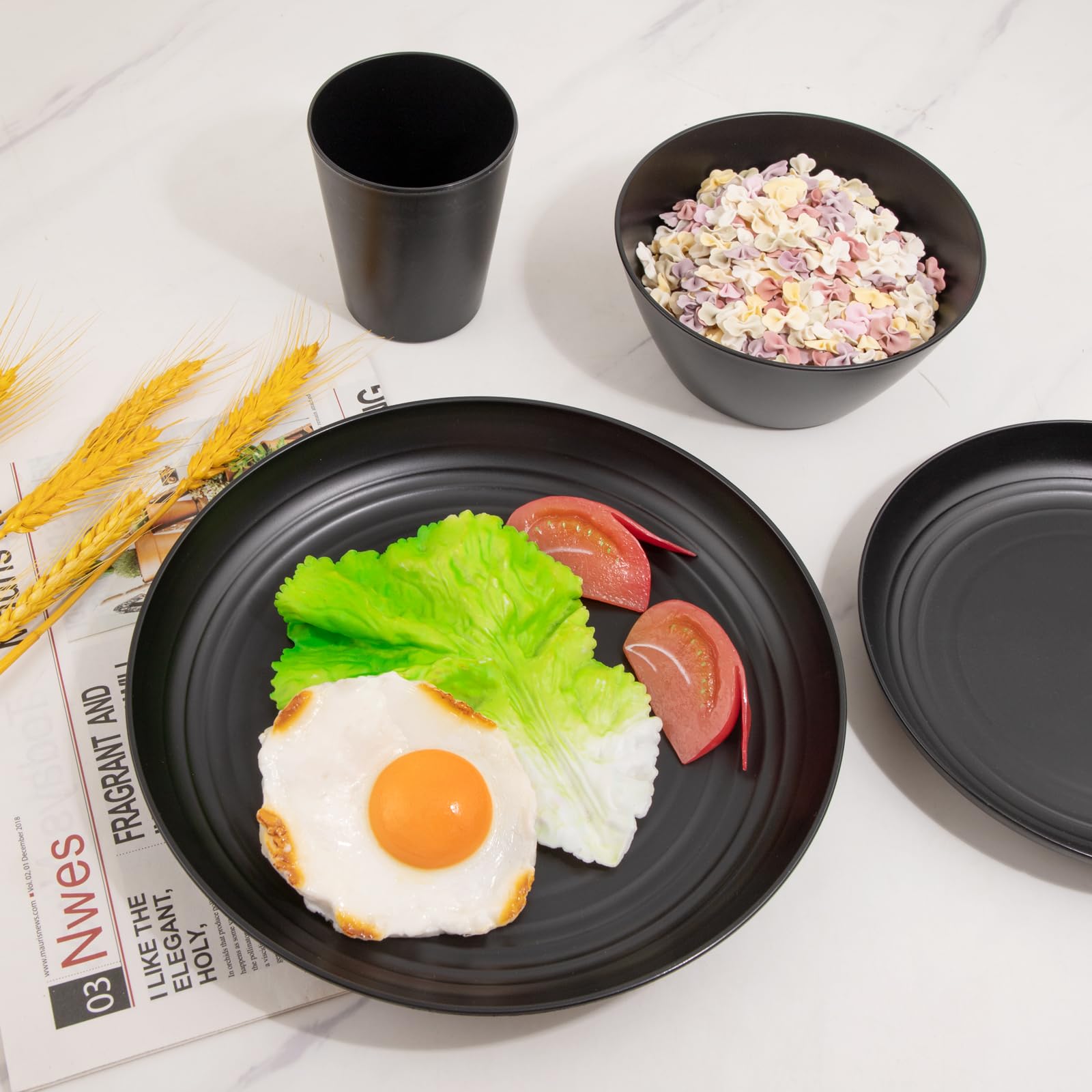 LIYH Vajilla: ideal para picnic, camping y salidas escolares.