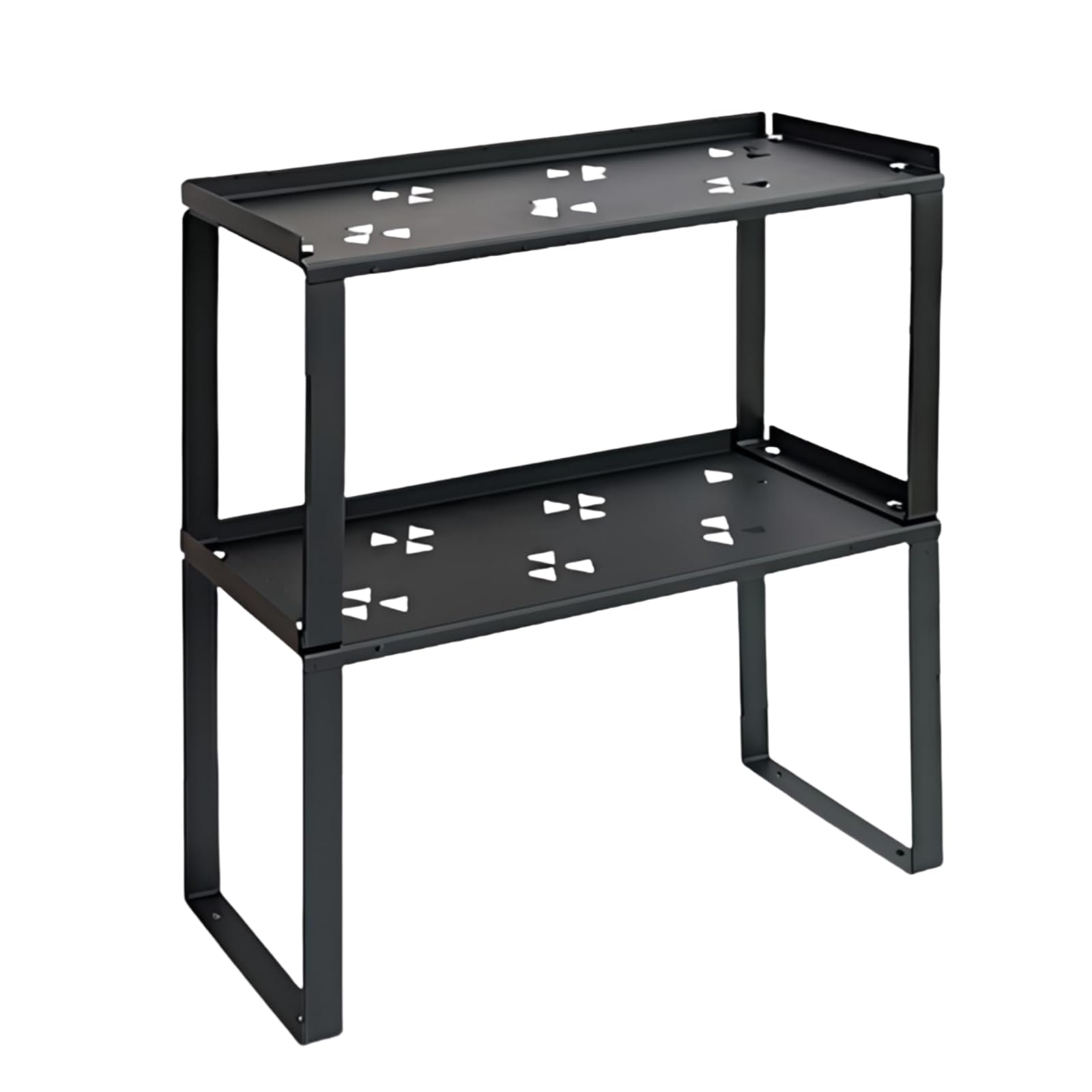 LJHFUQHUHU 2pack estantes metálicos en encimera para ordenar especias.