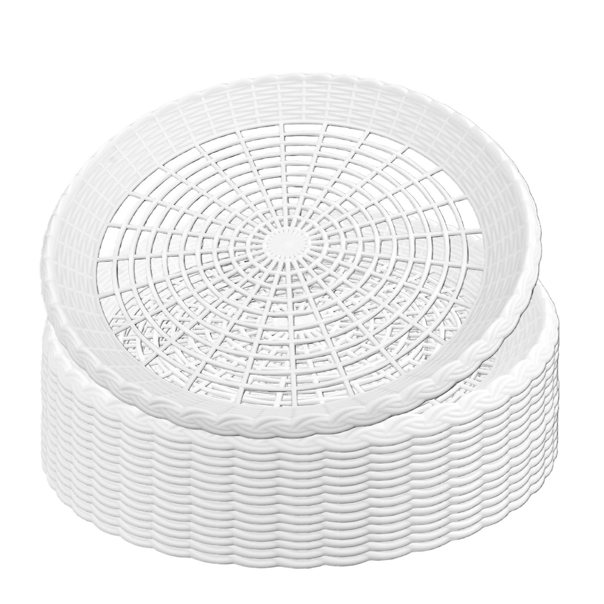 LJLGSZY porta-plato de papel 10 pulgadas, apoyo estable para servir platos.