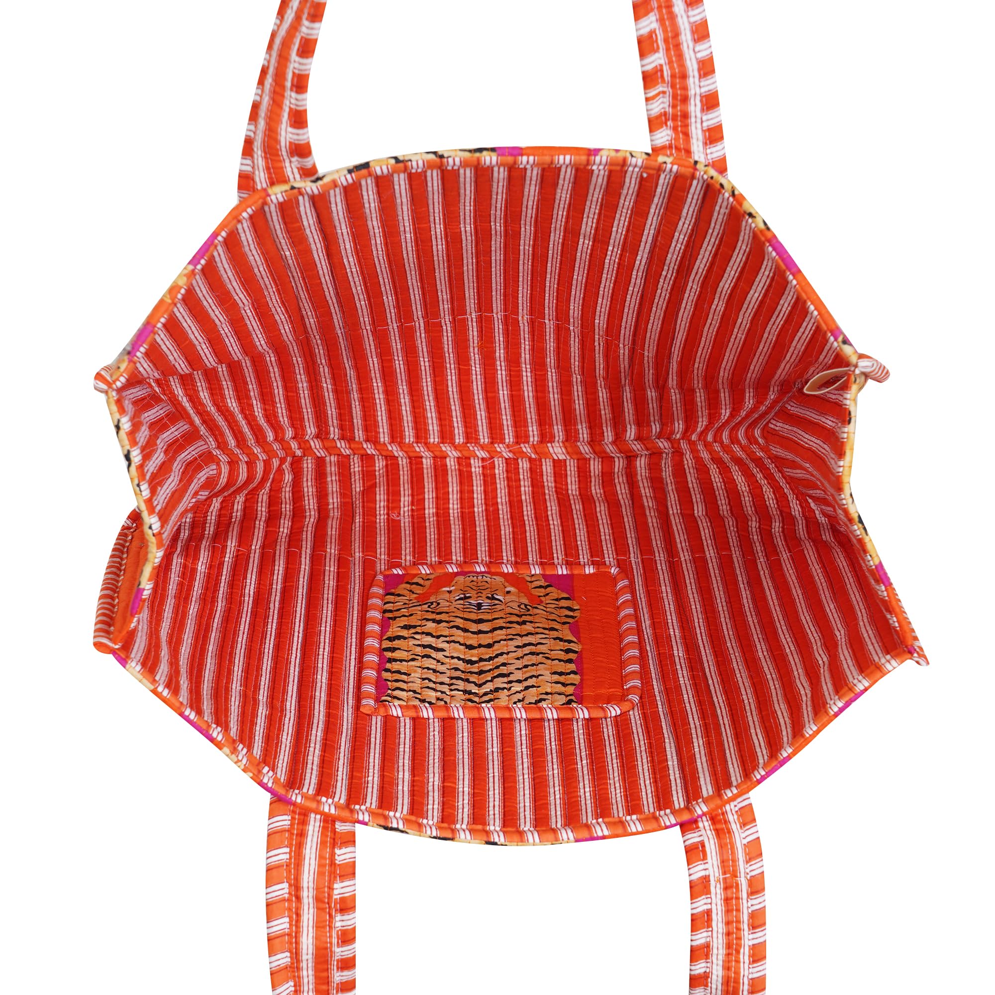 LKGSM RUGS bolsa con interior amplio para compras y artículos diarios.