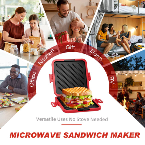 Lkicwah coccion rapida en microondas para meriendas y bocadillos