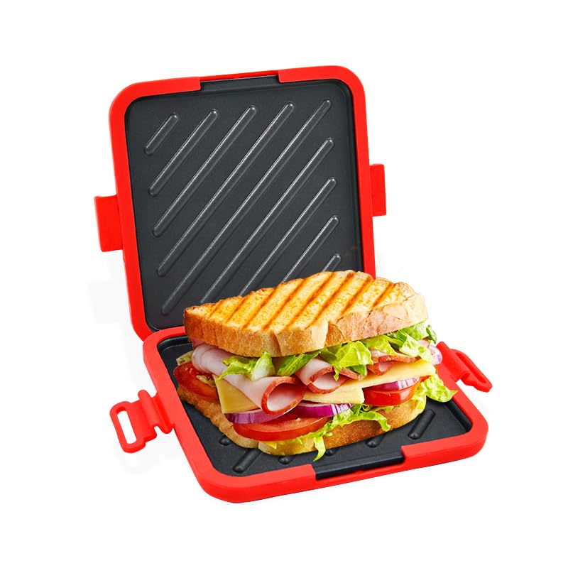 Lkicwah press panini sandwich compacto para desayunos rapidos