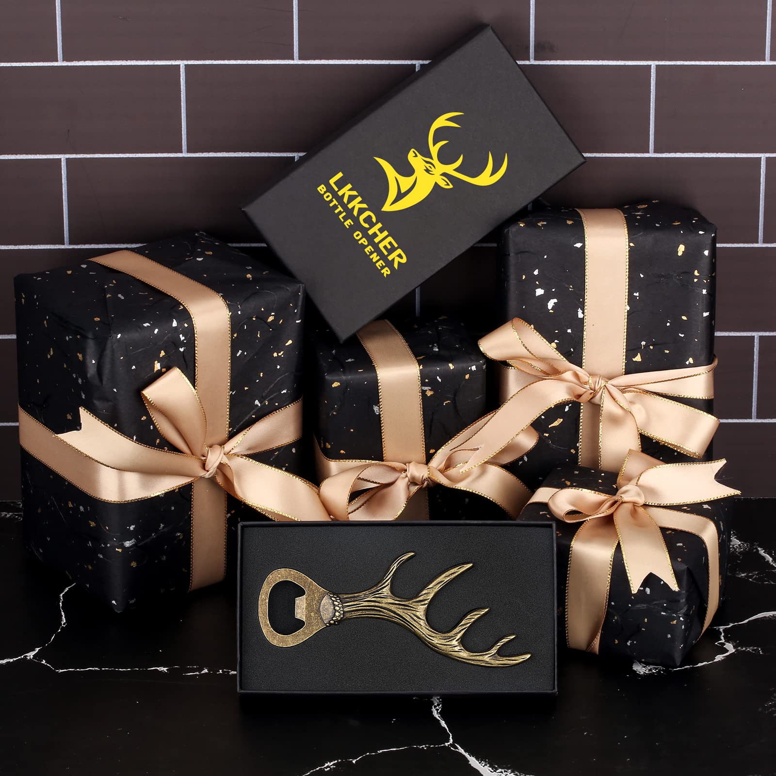 LKKCHER abrebotellas, regalo práctico para cumpleaños o Navidad
