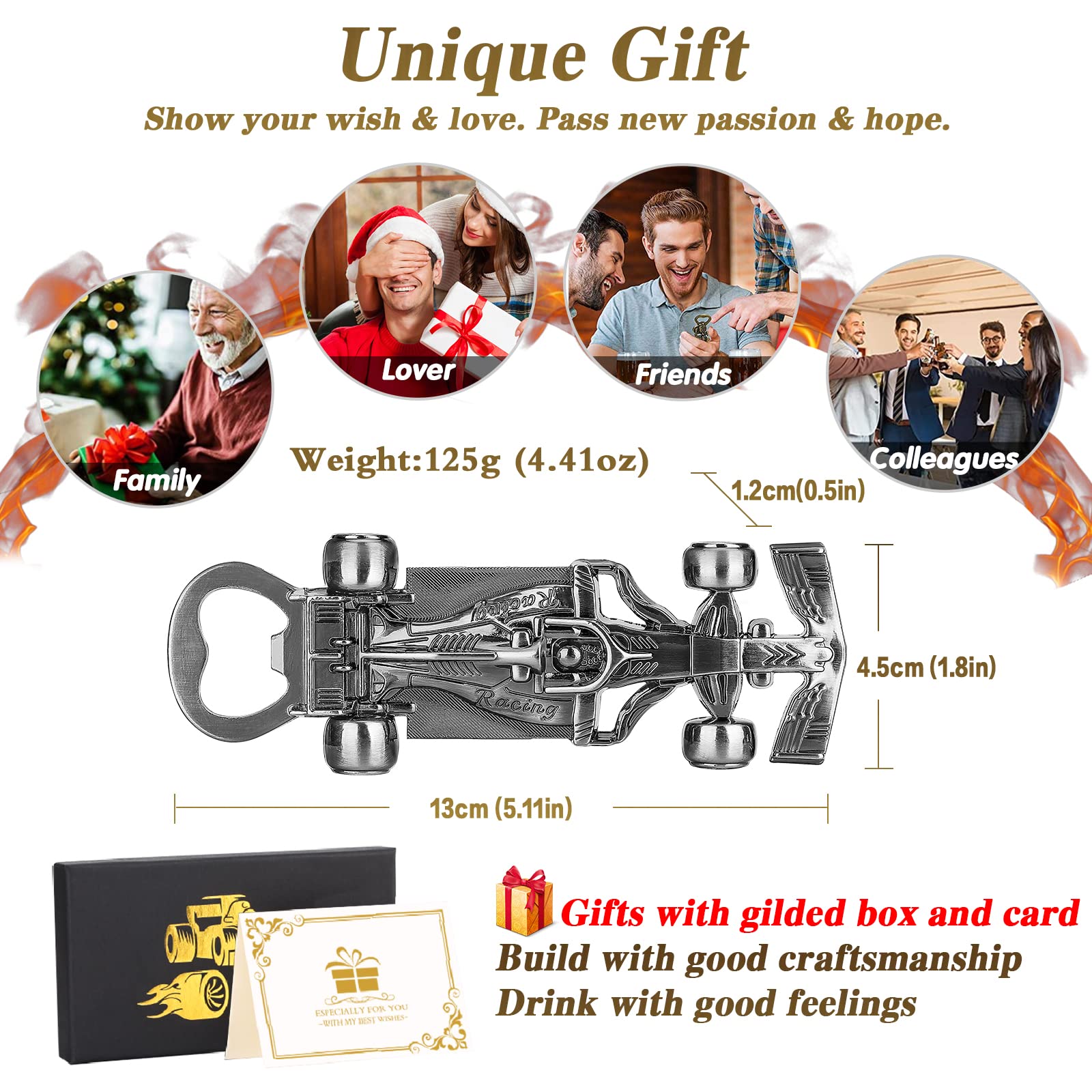 LKKCHER caja regalo incluida, listo para regalar