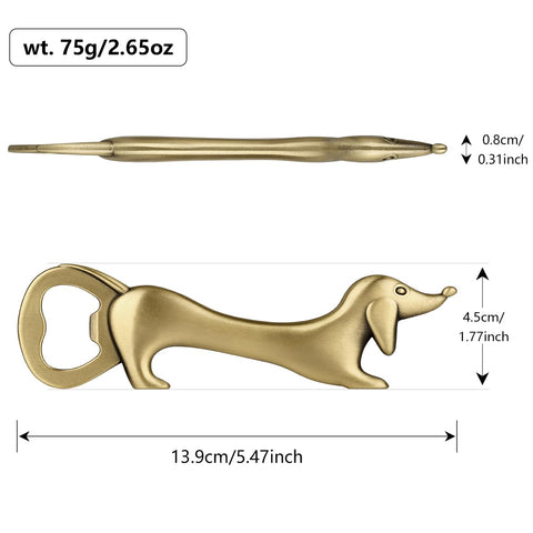 LKKCHER abrebotellas dachshund, complemento ideal para celebraciones.