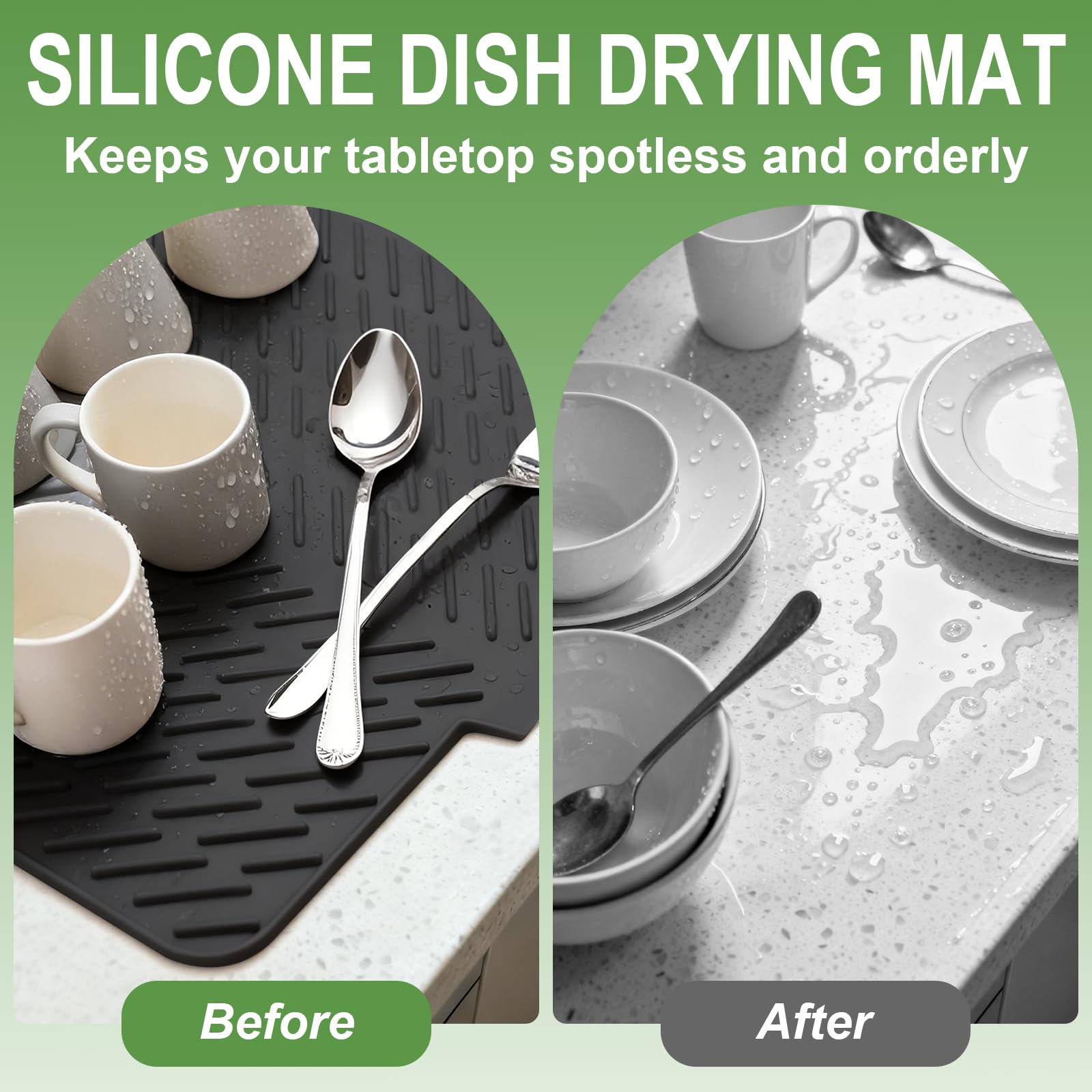 LKYLIVE multiuso para cocina y baño: sostiene esponja o cepillo cuando se necesita.