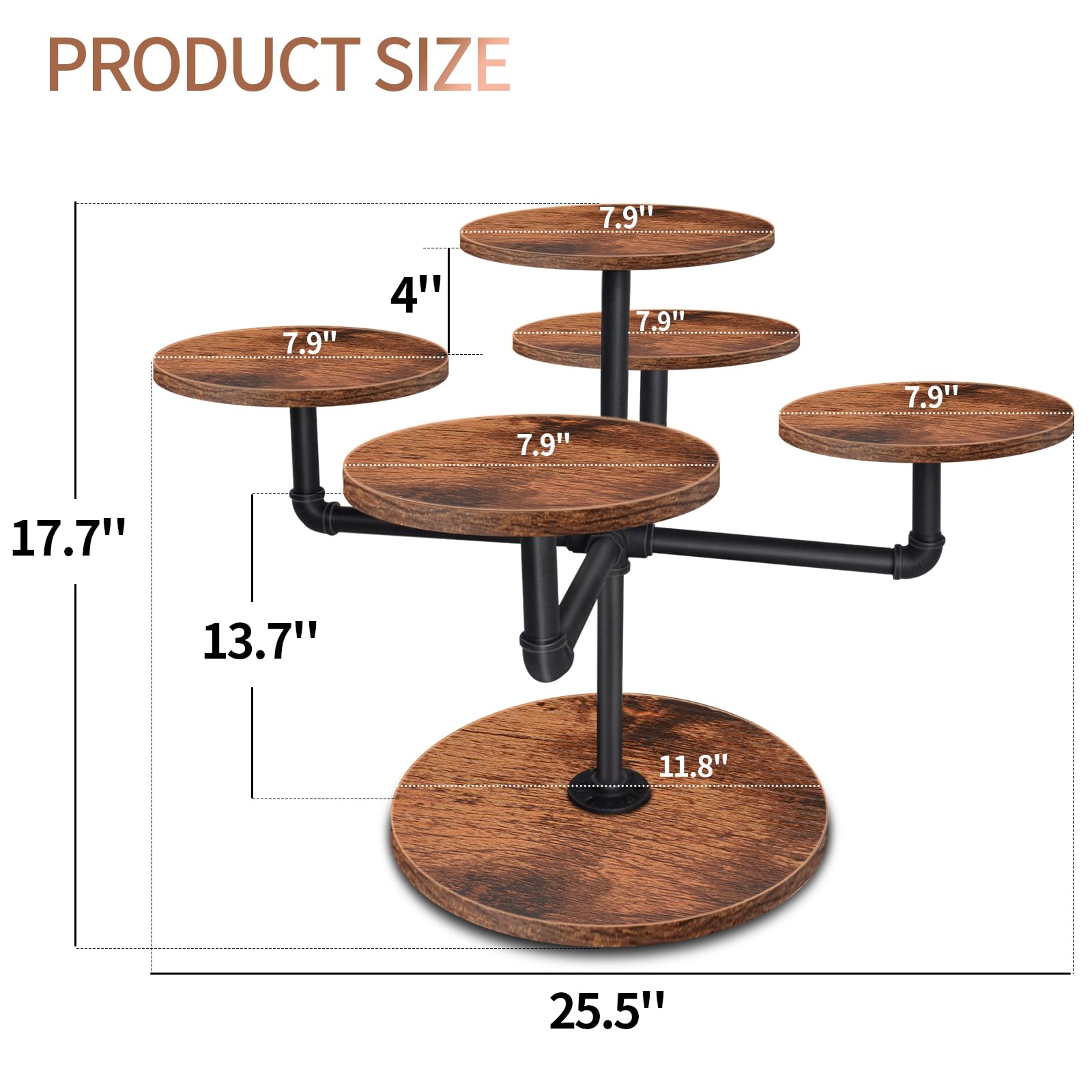 LLAXERGU estructura estable de madera y metal para eventos.