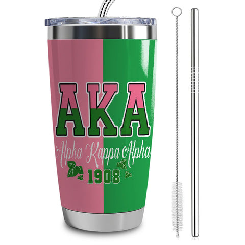 LLKJHGE vaso térmico regalo de sororidad con tapa, ideal para celebrar hermanas.