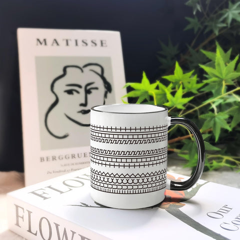 Taza premium LLTAYQZ con acabado resistente, libre de plomo y cadmio
