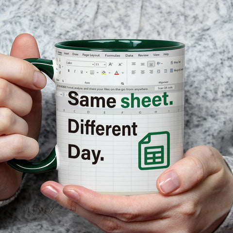 Taza LLTAYQZ apta para lavavajillas y microondas, limpieza fácil.
