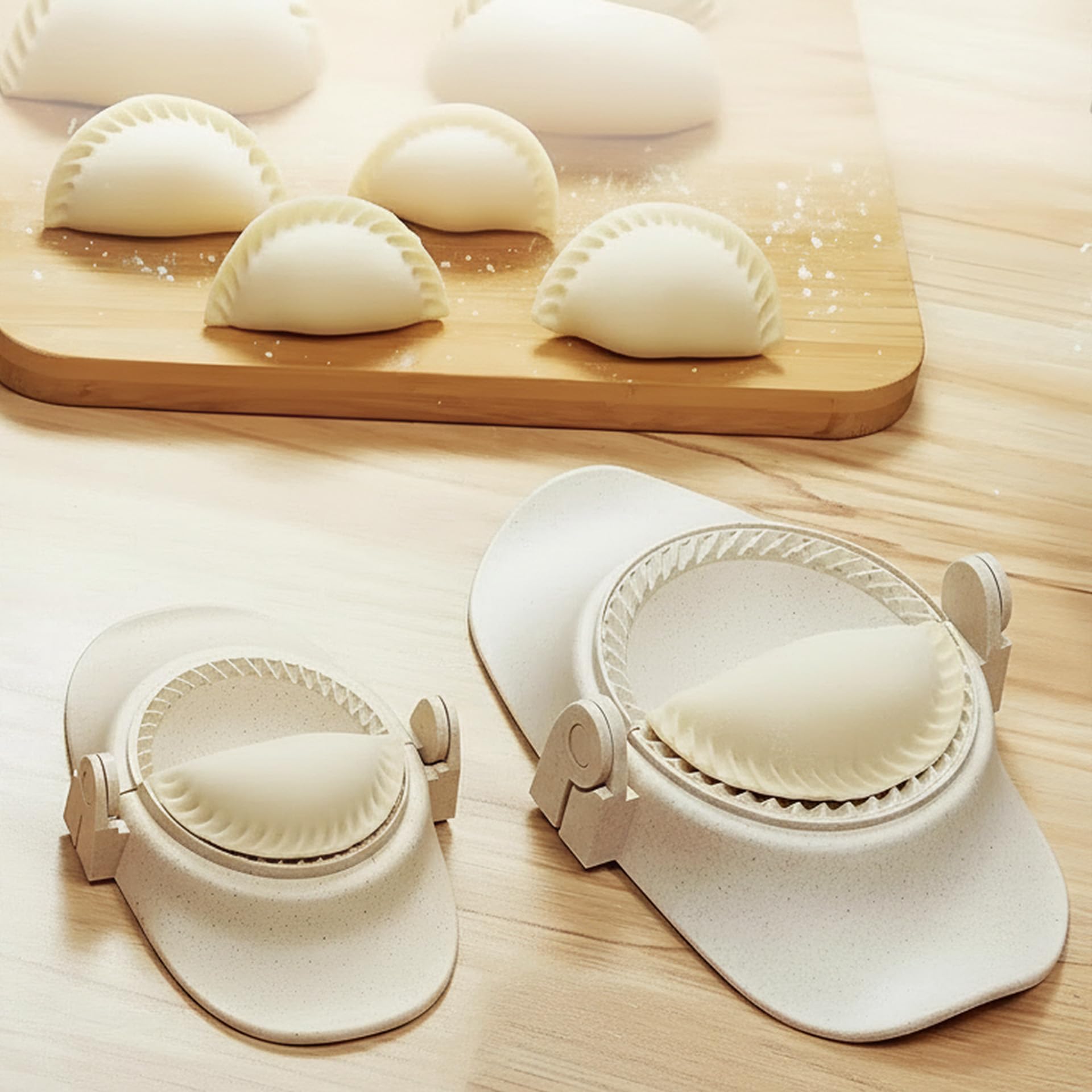 LMFEG set con moldes para bollos rellenos y empanadas.