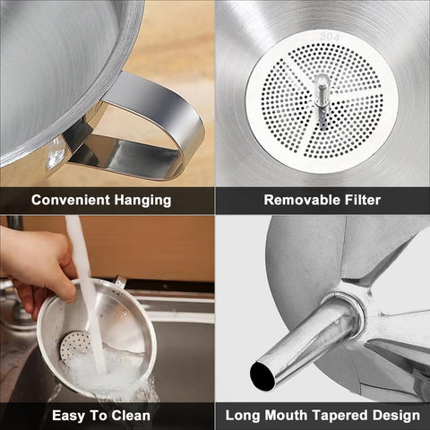 Lmoszuak diseño compacto apilable para ahorrar espacio en la cocina.