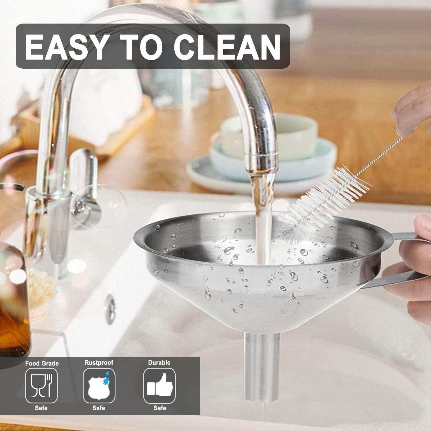 Lmoszuak usos versátiles para líquidos, aceites y mermeladas sin derrames.