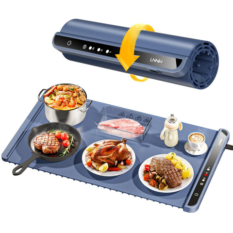 LNNIW manta-calentadora-alimentos con calor uniforme, ideal para buffets.