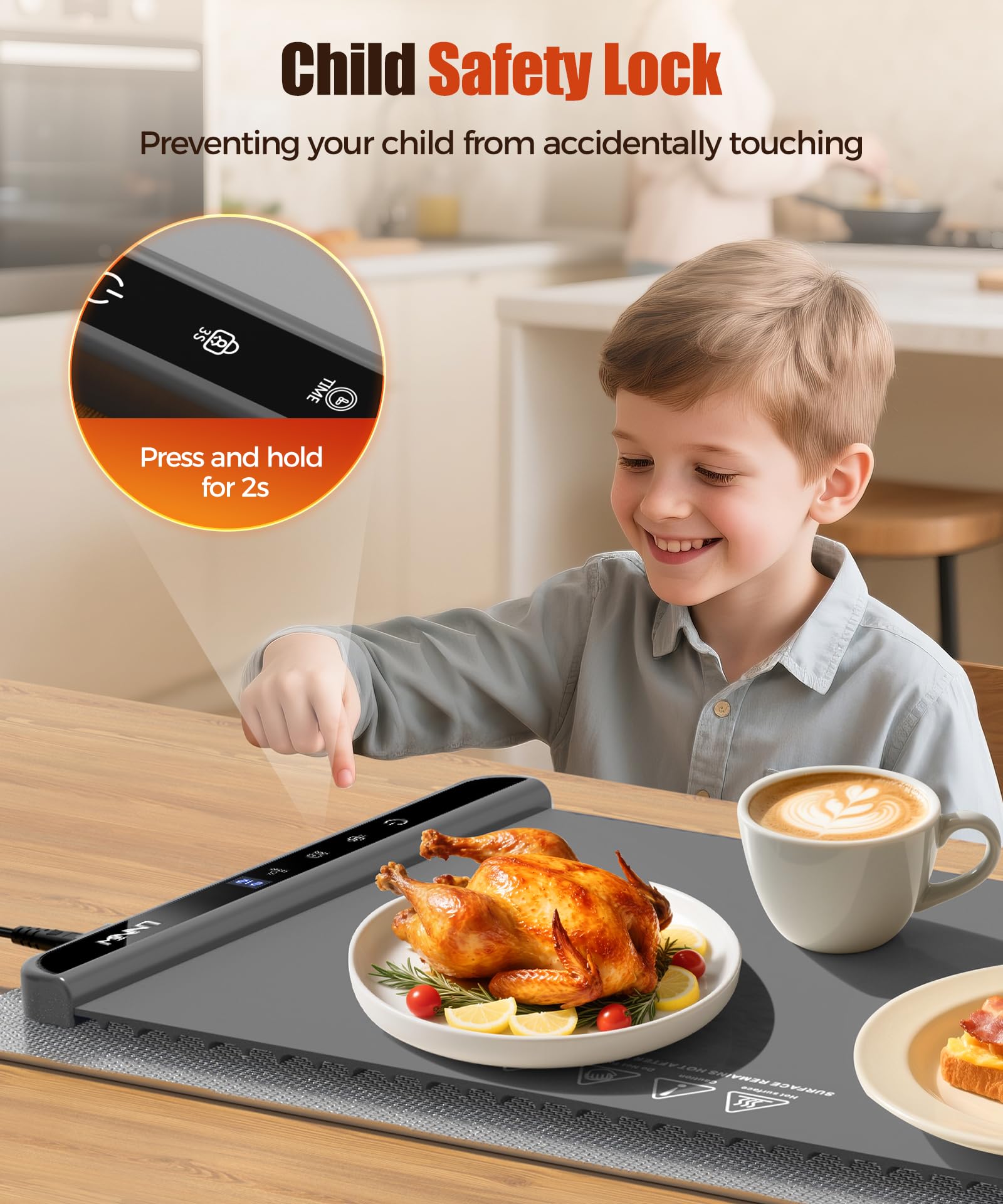 LNNIW manta ideal para cenas familiares, buffets y reuniones
