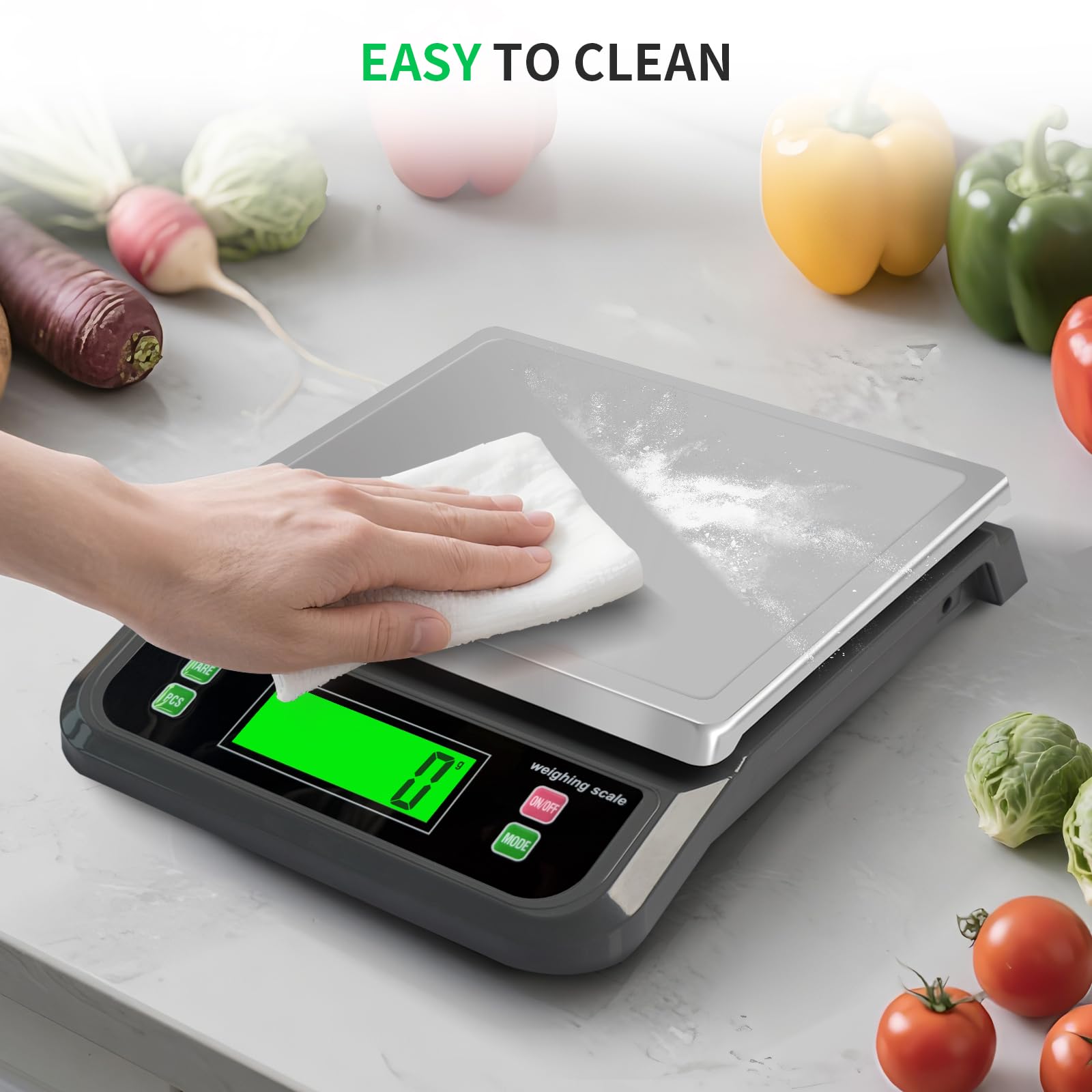 LNXDMWMS alimentación por adaptador o pilas para uso versátil