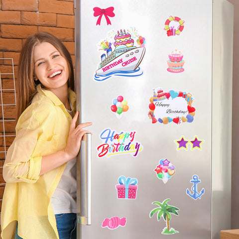 Imanes con diseños de nave y anclas para puertas por LNYSSQ