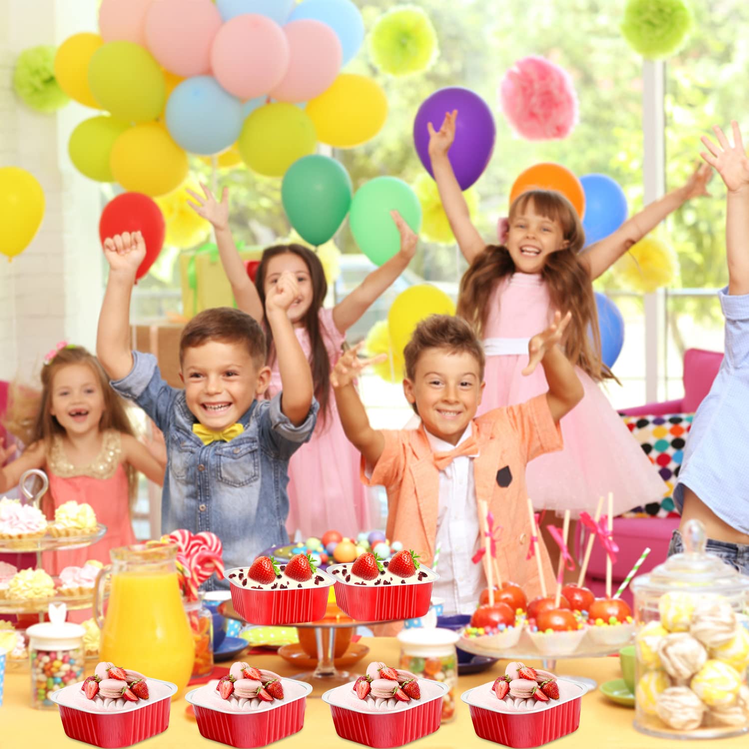 LNYZQUS porciones mini para postres y cupcakes.
