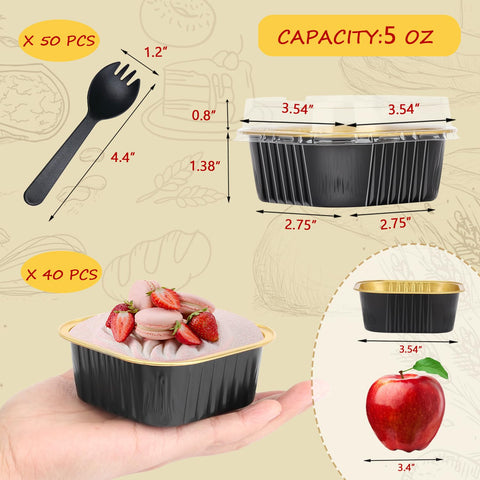 Tapas transparentes LNYZQUS con cierre seguro para preservar la frescura