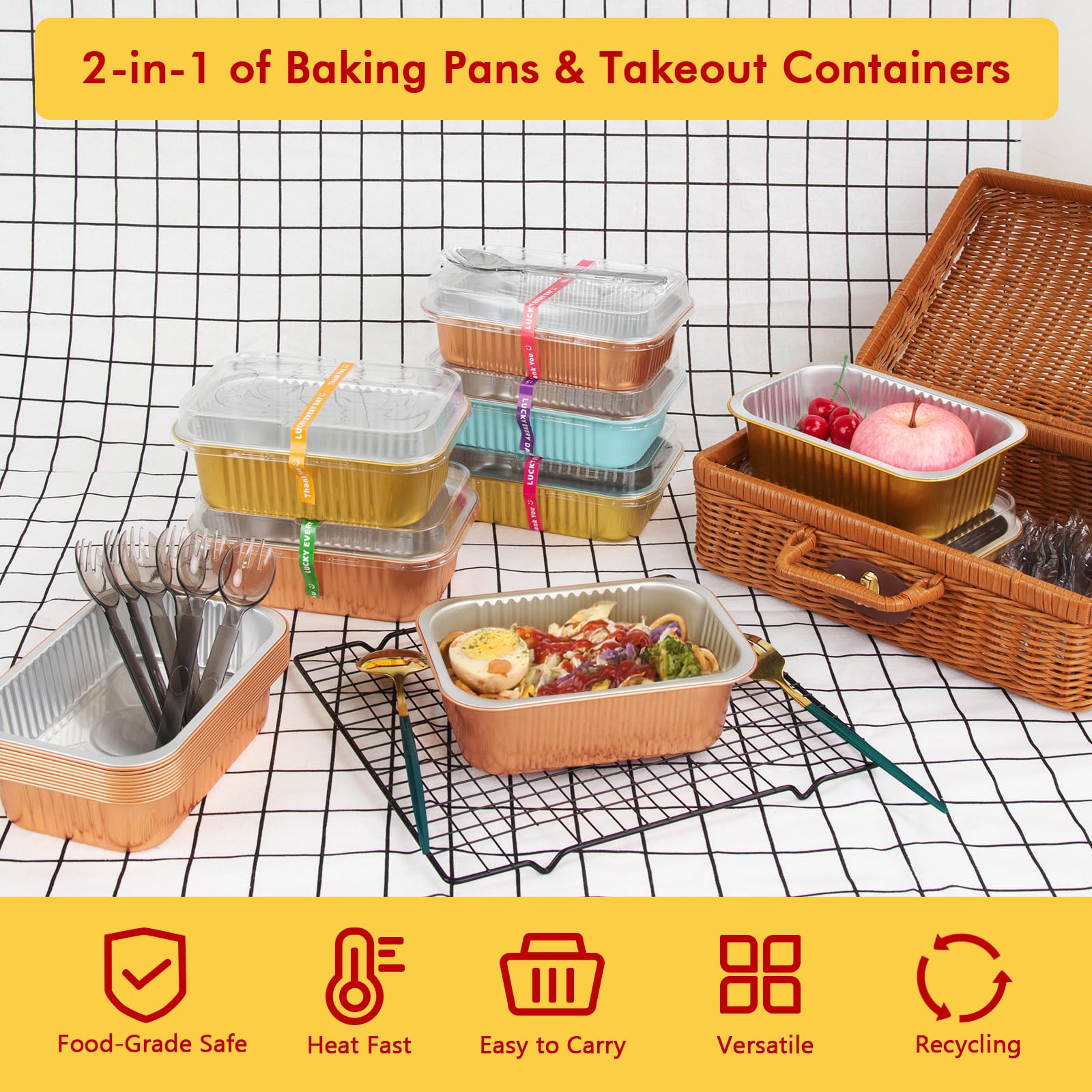 Utensilios combinados incluidos de LNYZQUS para comer cómodamente