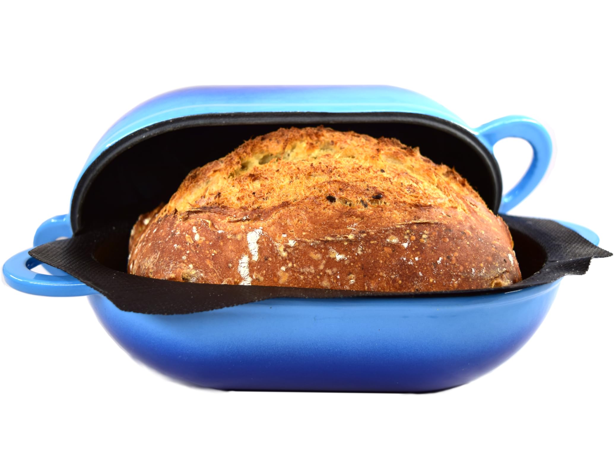 LoafNest kit con horno de hierro 2 qt para pan artesanal rápido